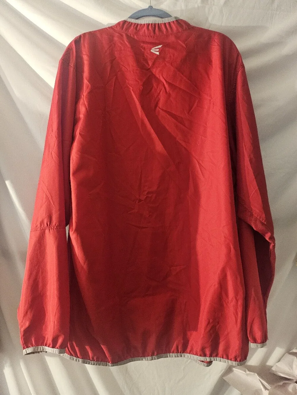 Easton Men's Bright Red Half-Zip Windbreaker Pullover Xxl